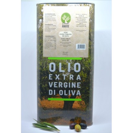 Olio Extravergine Mediterraneo nella latta da 5 litri